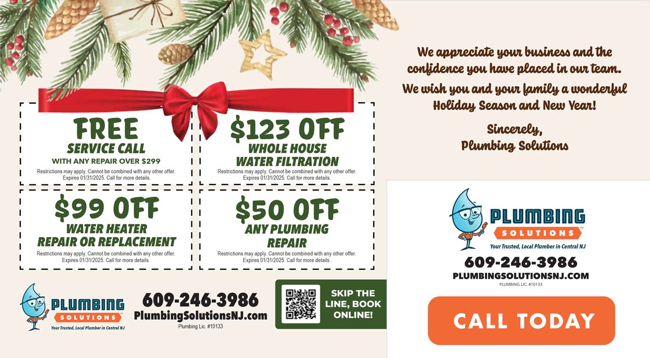 Plumbing Solutions Inc. December Coupon 2024 page 2